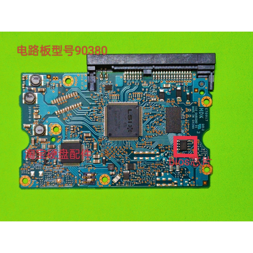 แผงวงจร PCB ฮาร์ดดิสก์ 220 OA90380 01 เหมาะสําหรับ DT01ACA/AB200/300 การวัด