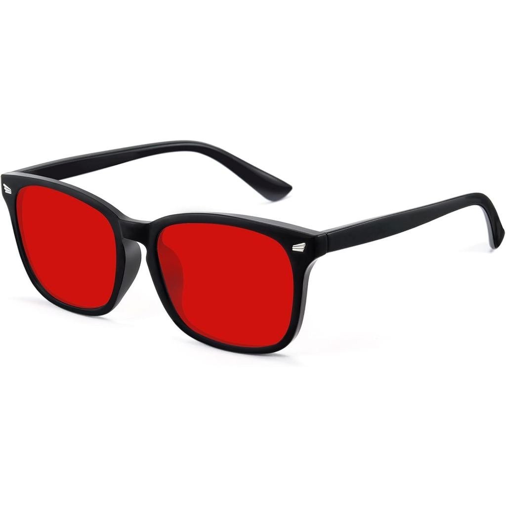 RedLensGlassesBlueLightGlassesMenWomen-99.9%BlueGreenBlockingสําหรับคอมพิวเตอร์,Gaming,TV,PhoneScree