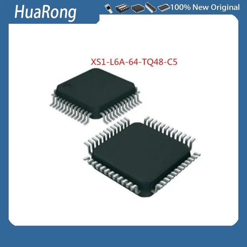 2 ชิ้น/แบทช์ XS1-L6A-64-TQ48-C5 XS1-L6A-64-TQ48 XS1-L6A 6L6C5 TQFP48