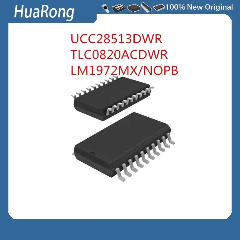 5 ชิ้น/แบทช์ UCC28513DW UCC28513 TLC0820ACCDWR TLC0820A TLC0820AC LM1972M LM1972MX SOP20