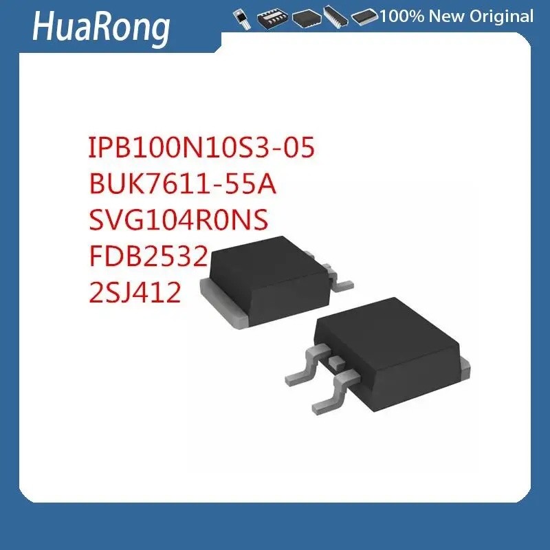 20 ชิ้น/แบทช์ IPB100N10S3-05 3PN1005 BUK7611-55A BUK7611 104R0NS 104RONS SVG104R0NS FDB2532 2532 2SJ