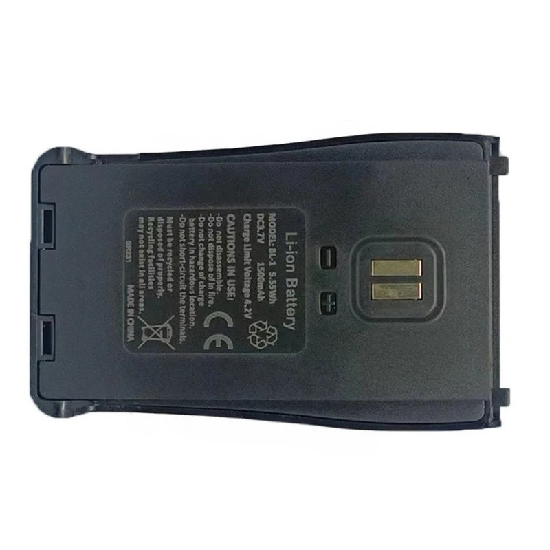 สําหรับ Baofeng BF-888H แบตเตอรี่เฉพาะ BL-1 DC3.7V 1500mAh Li-ion Walkie Talkie แบตเตอรี่สนับสนุน Ty