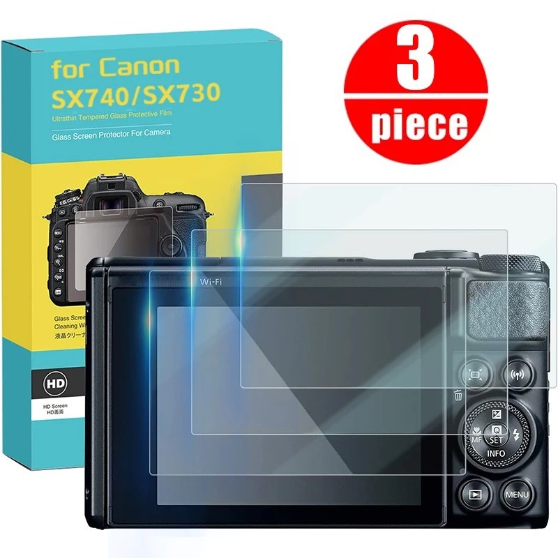 1-3PCS 9H HDกระจกนิรภัยสําหรับCanon PowerShot N N2 SX600 HS SX610 HS SX620 HS SX710 HS SX720 HS SX73