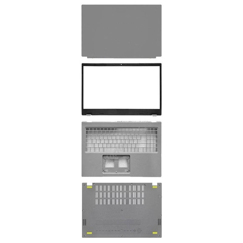 แล็ปท็อปใหม่สําหรับ Acer Aspire AV15-51 AV15-52 AV15-53ZJ AV15-78SB LCD ปกหลังด้านหน้า Bezel Palmres