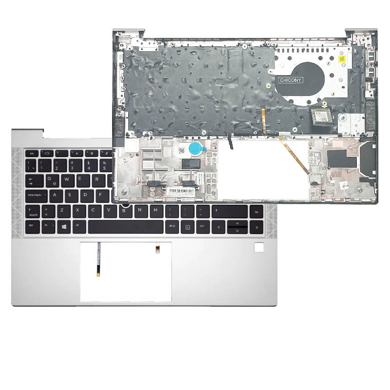 สําหรับ HP EliteBook 840 G8 G7 740 745 845 G7 G8 ใหม่ US LA SP แล็ปท็อป Palmrest Top Backlight แป้นพ