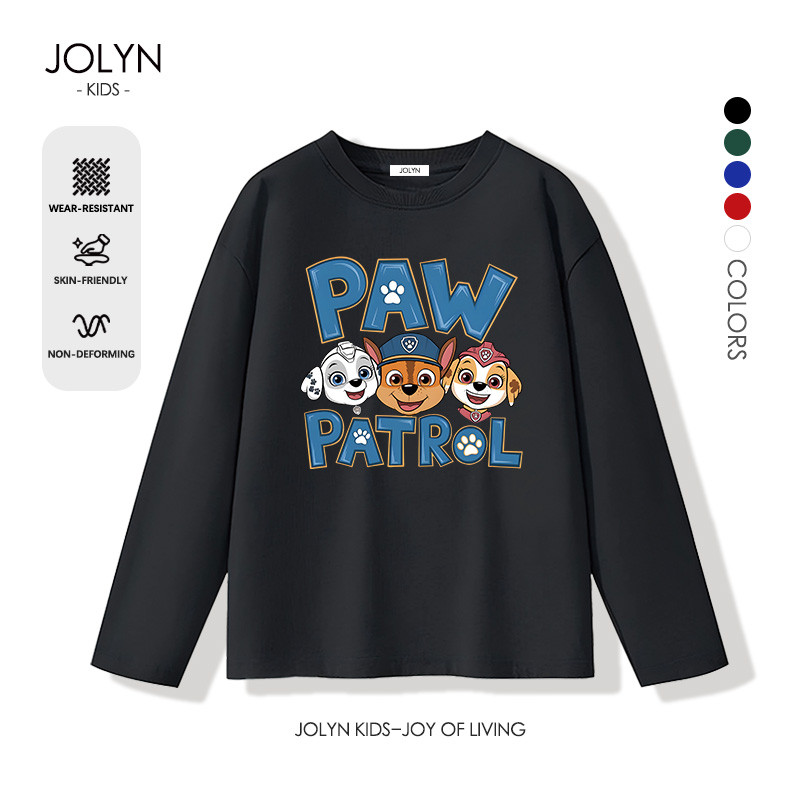 เสื้อกันหนาวเด็ก เนื้อผ้านุ่ม ใส่สบาย โอเวอร์ไซซ์ เด็ก 3-13 ขวบ PAW Patrol พิมพ์ลายการ์ตูนน่ารัก สไตล์เกาหลี (พร้อมส่ง)
