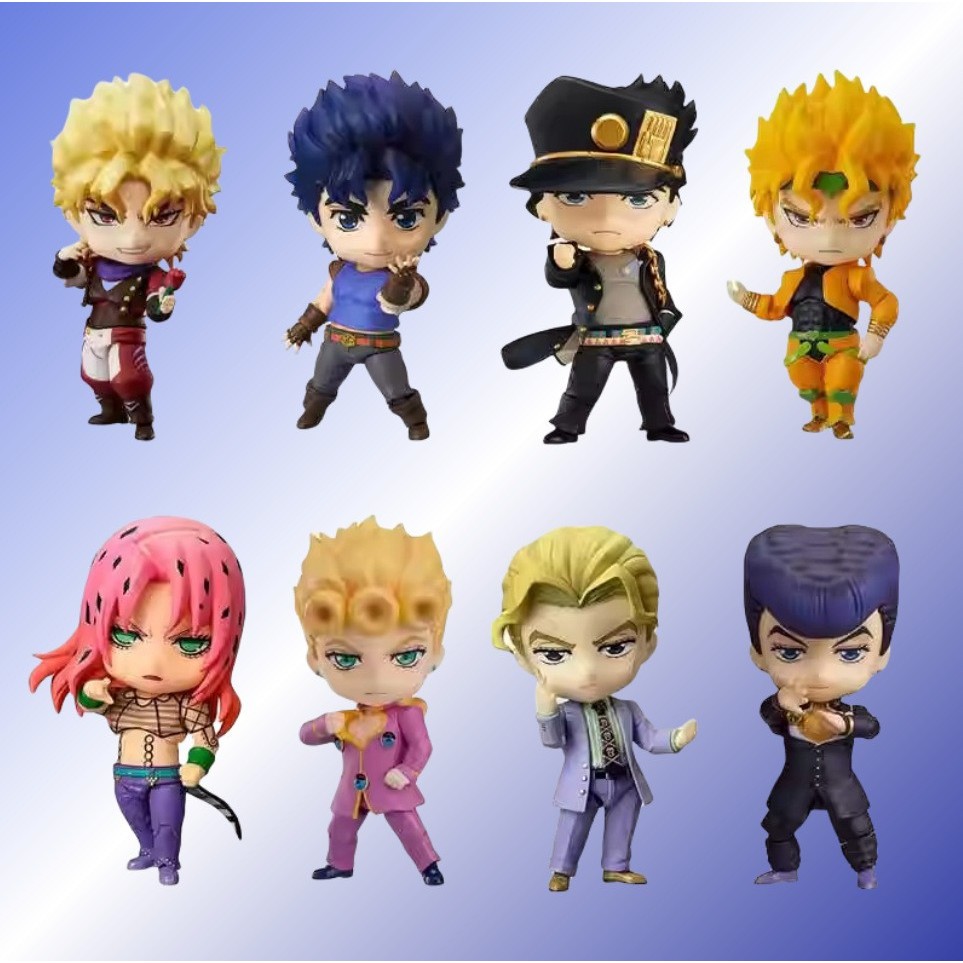 การผจญภัยที่ยอดเยี่ยมของ JOJO Kotaro Kotaro Joluno รุ่น Q รูปดินแอนิเมชั่นเครื่องประดับโมเดล