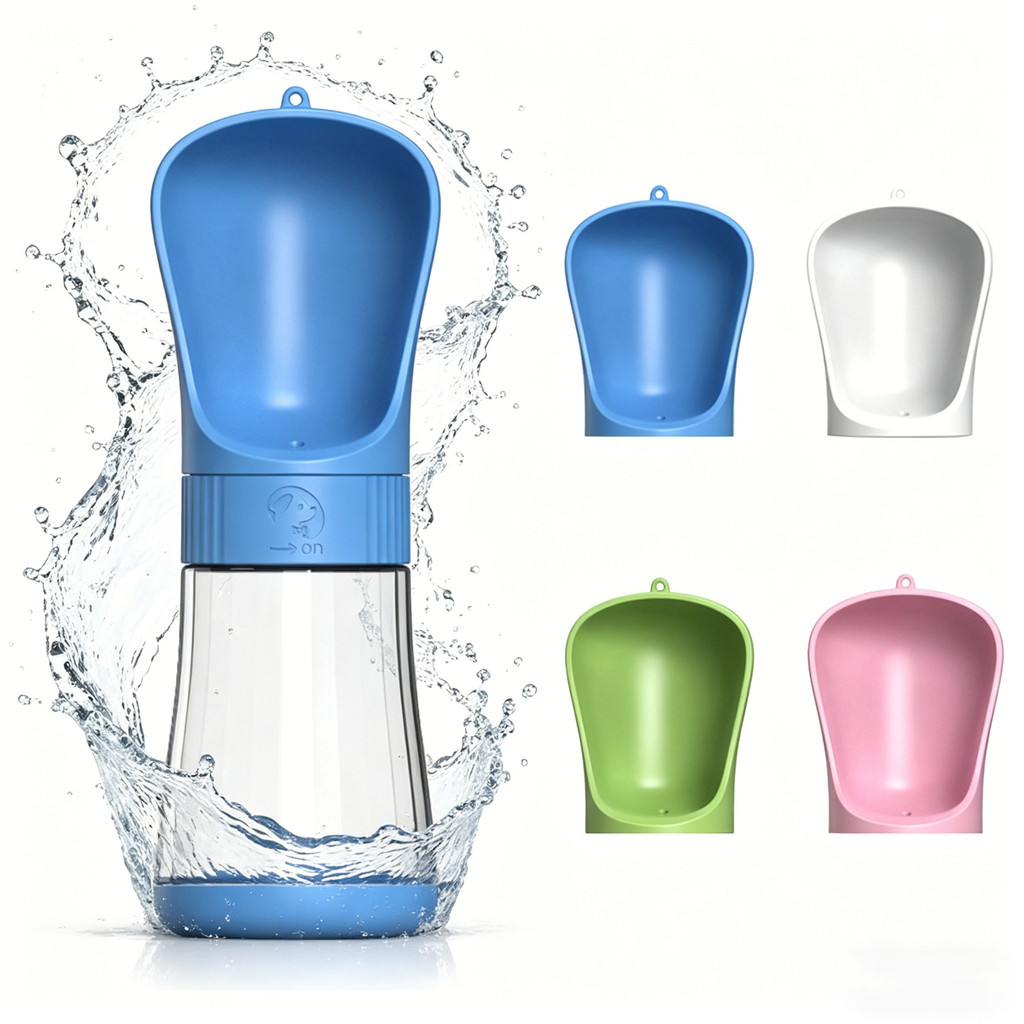 Dog Outing Water Cup Two-in-One Water Food Cup Pet Outing Water Cup Portable Food Drinking Outdoor