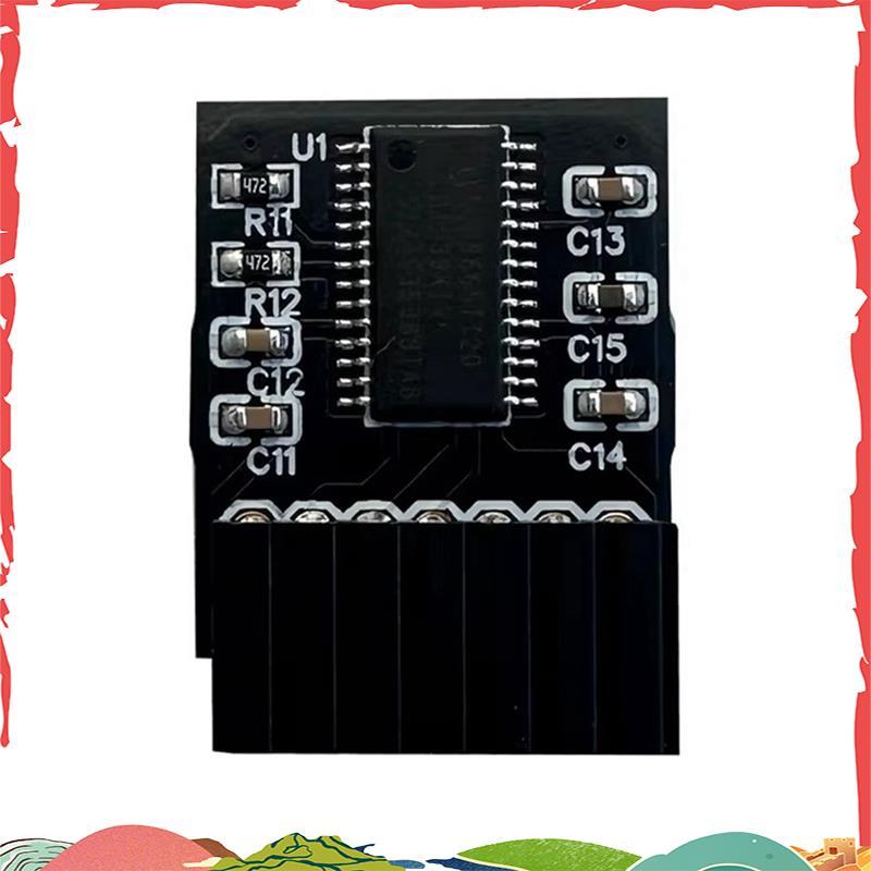 TPM2.0 โมดูลสําหรับ 14 พิน LPC 14PIN LPC Tpm โมดูลสําหรับ X99 K9S TPM2.0 การเข้ารหัสความปลอดภัยโมดูล