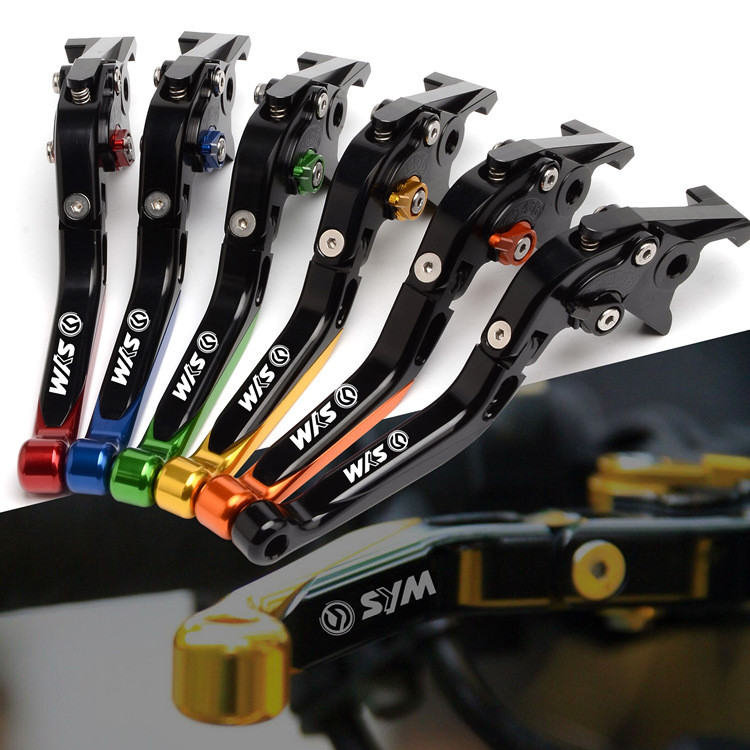 NJMOTO SYM Sanyang Wild Wolf T2/T3 SB300 WOLF250 ดัดแปลงเบรคฮอร์นคลัทช์Handlebar Leverอุปกรณ์เสริม