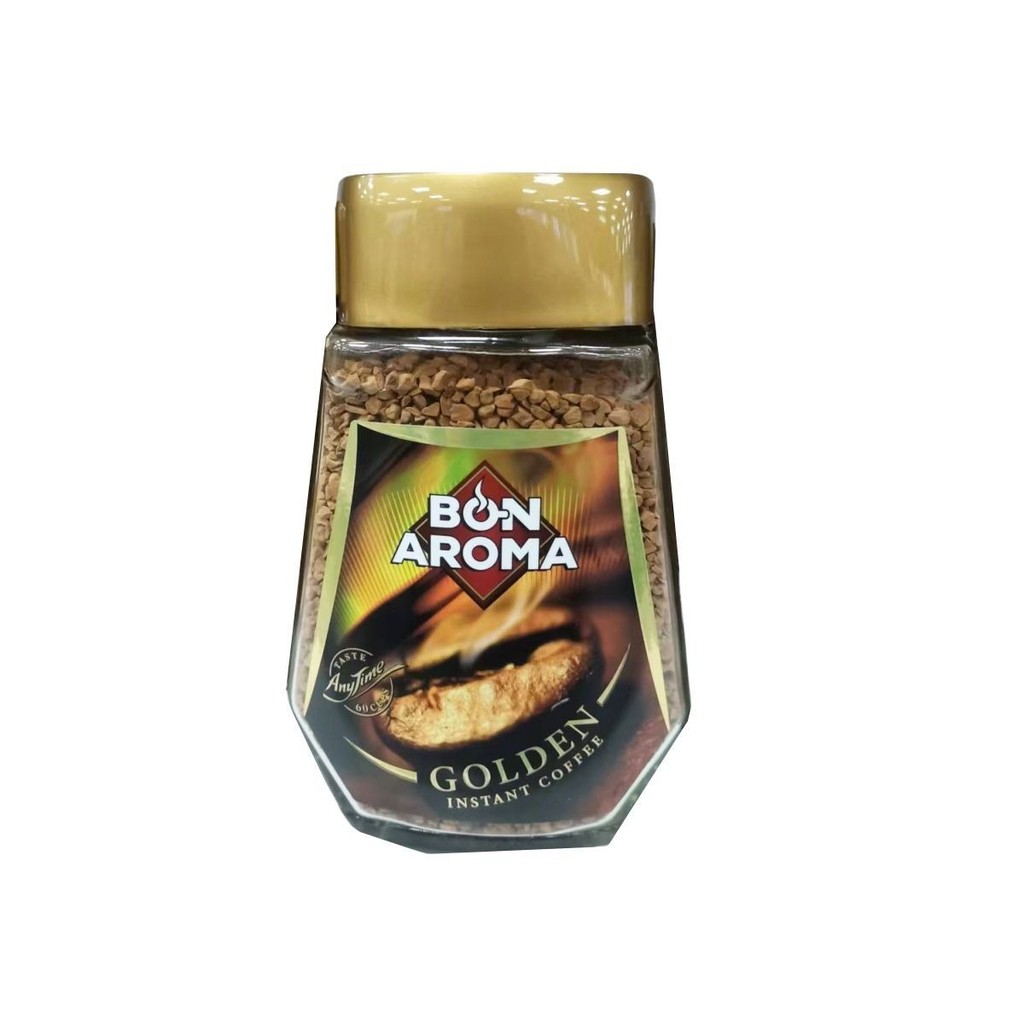 เวียดนามนําเข้า BON AROMA BON Classic Colombia Brazilian Flavour Freeze-Dried Coffee 90g/ขวด#越南进口BON