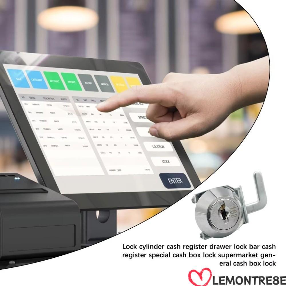 LEMONTREE Mini Cam Lock พร้อม Quick Clip, ตู้โลหะเปลี่ยนง่ายกล่องเงินสดล็อค, กระบอกล็อคพร้อมปุ่ม Rus