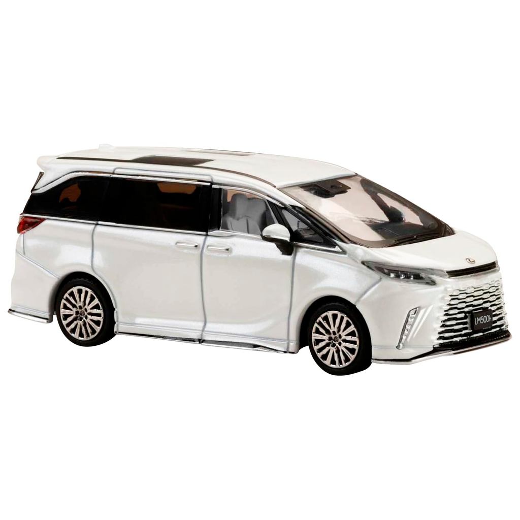 1/64 LEXUS LM Custom Version 4-Seater 500h (RHD) Sonic Quartz / White InteriorDirect from Japan
