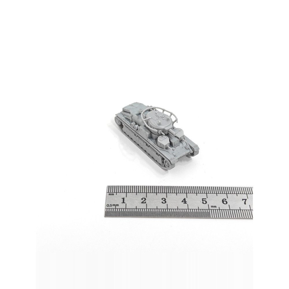1/144 Scale T-28 Multi-Turrent Tank 3D Printing Scale รุ่น PQJF