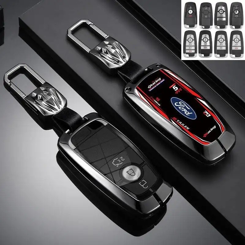 ป้องกันรถ Key Case Key Chains สําหรับ Ford Ranger Sprot 2023/Wildtrak Ranger 2024/Wildtrak 2023 Rang
