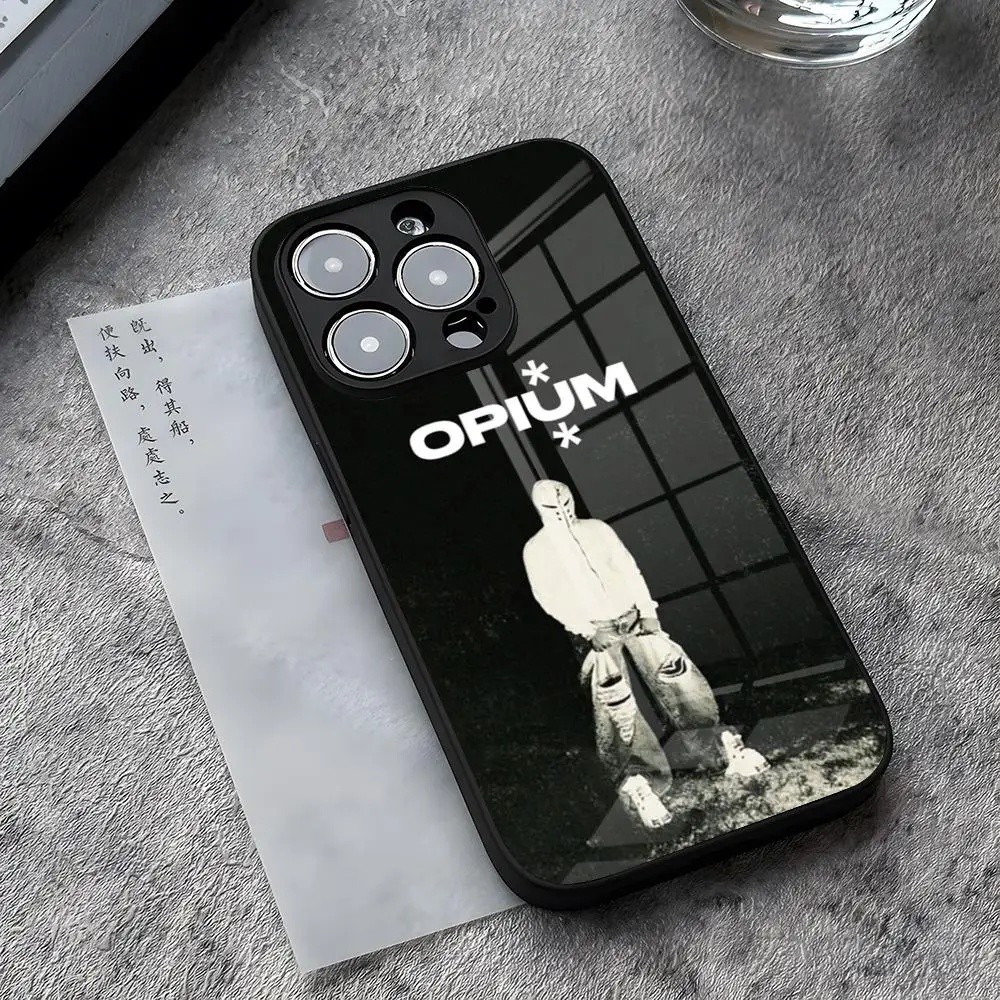 BK-1 O-Opium Rap Playboi Carti เคสโทรศัพท์สําหรับ IPhone 13 Pro Max 14 Plus 12 Mini 11 15 X XR XS 8 