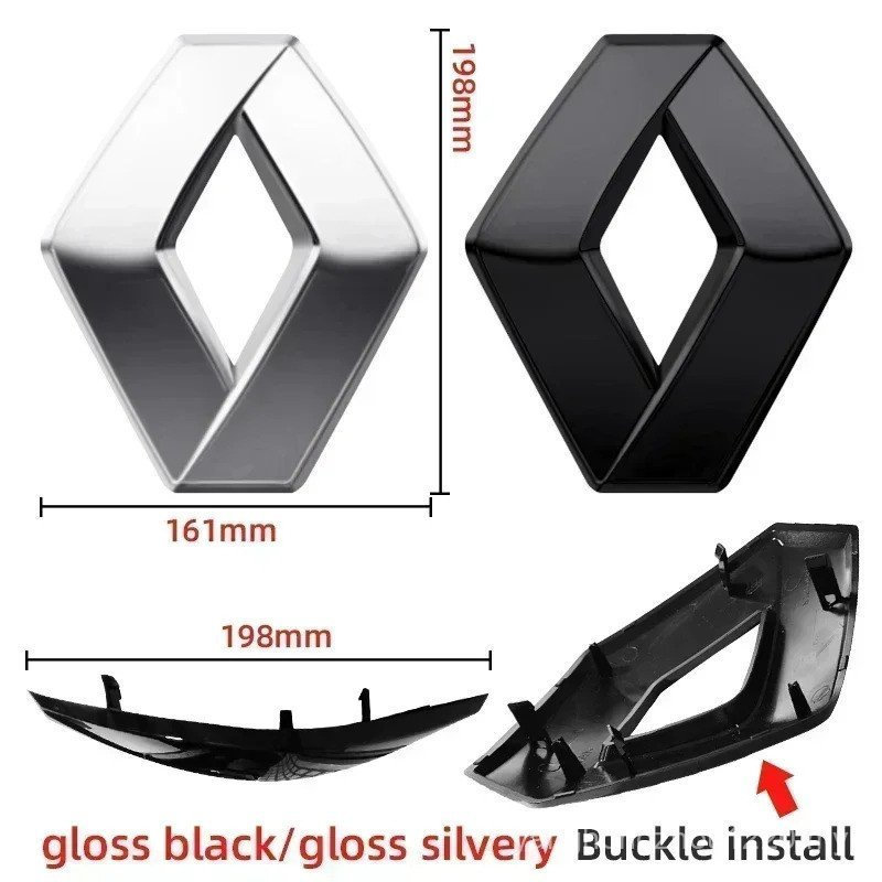 ใช้ได้กับ-ABS สําหรับ Renault Megane 2 3 Clio Duster Captur Logan Koleos อุปกรณ์รถยนต์ด้านหน้า Hood 