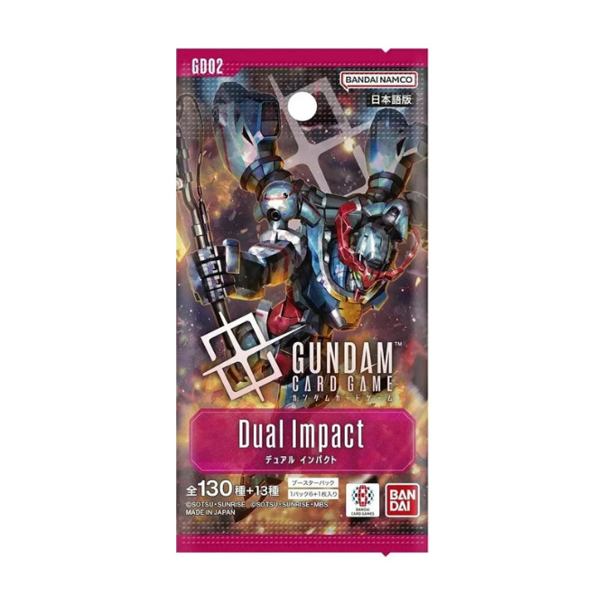 GCG Gundam Card Game - Dual Impact Booster Pack (GD-02)