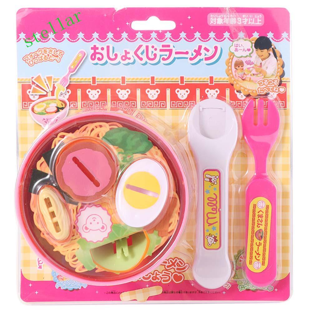 STELLARTECH Ramen Feeding Toy, Kitchen Toys Early Education Food Feeding Toys,วันเกิดจําลองบทบาทเล่น