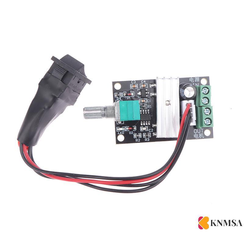 KNMSA] DC 6V 12V 24V 3A PWM Motor Speed Controller ปรับความเร็วได้ DC Motor Driver Forward Reverse S
