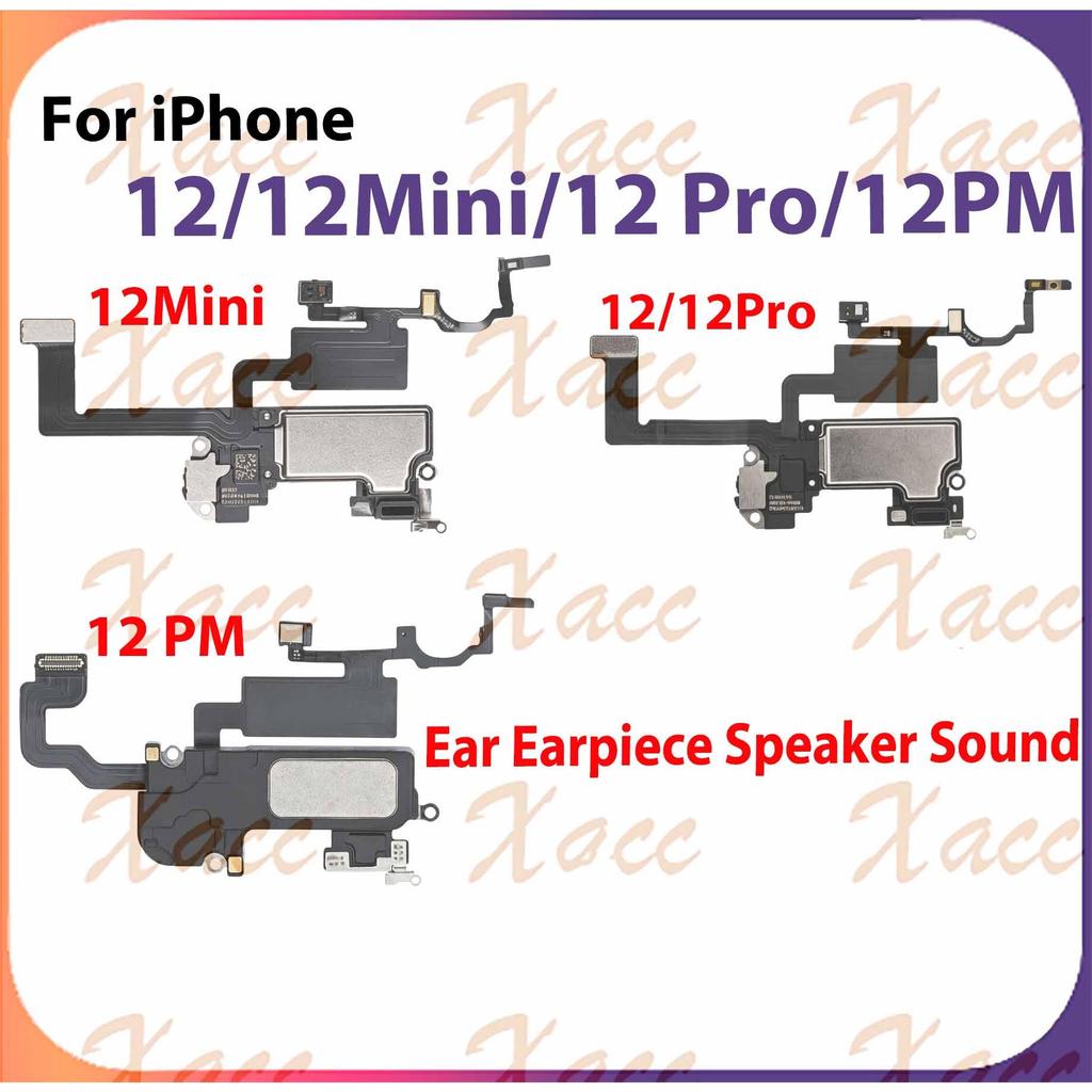 สําหรับ iphone 12 Mini 12 12 Pro หูฟังหูฟัง Flex Cable