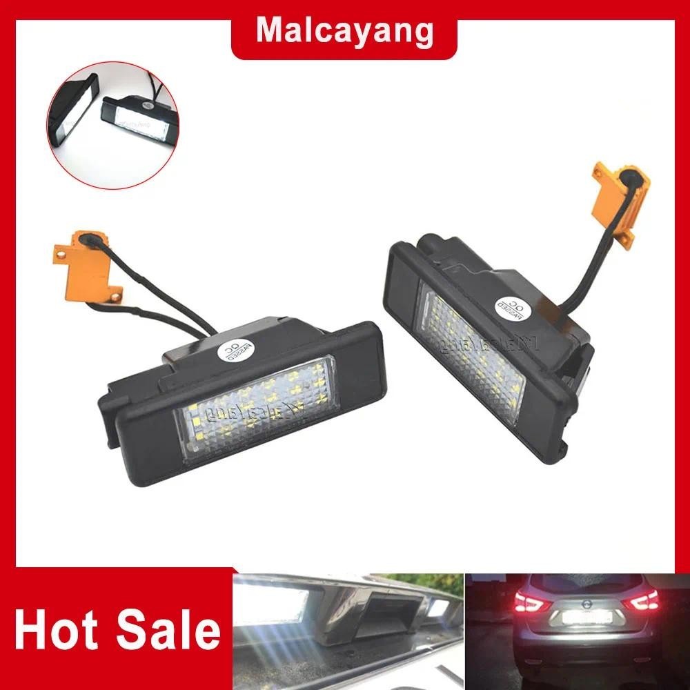 1 คู่ข้อผิดพลาดฟรี LED จํานวนใบอนุญาตโคมไฟสําหรับ Mercedes Benz Sprinter 906 Viano W639 Vito W639 63