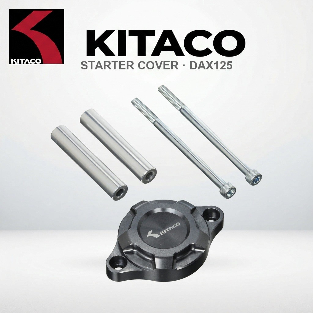 ฝาครอบมอเตอร์สตาร์ท KITACO สำหรับ Honda Grom/Monkey125/Dax125 (หลายสี) | KITACO Starter Motor Cover 