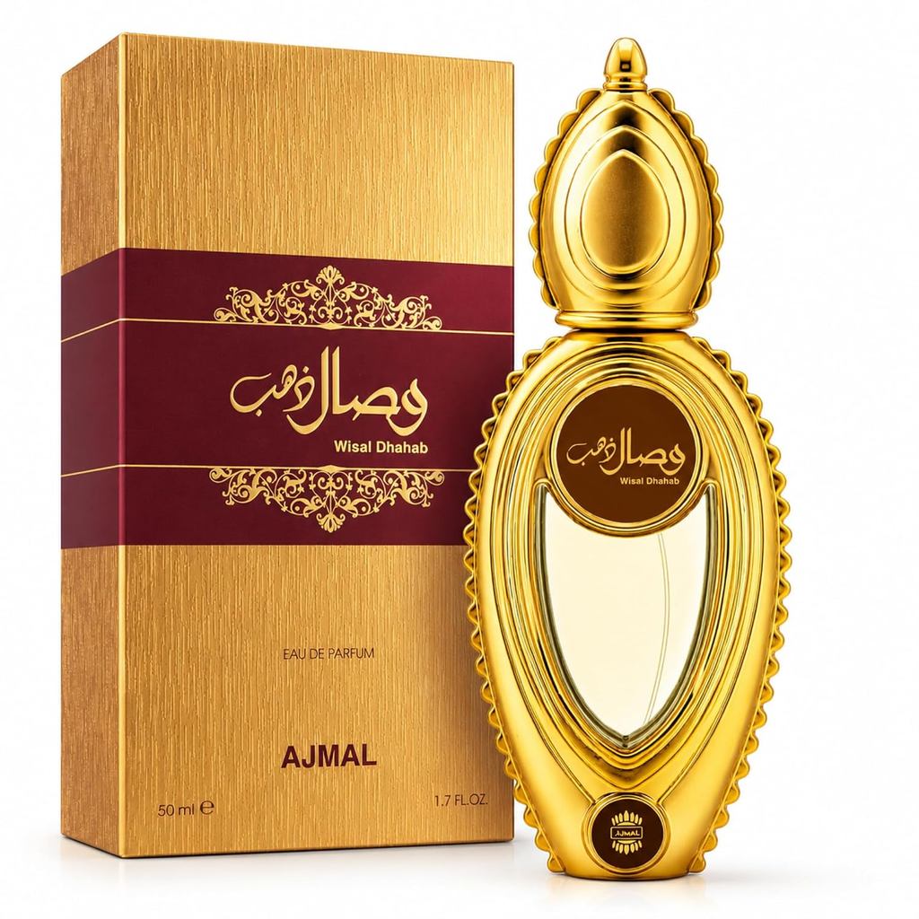 Ajmal Wisal Dhahab EDP Woody Perfume Spray For Men, 50ml