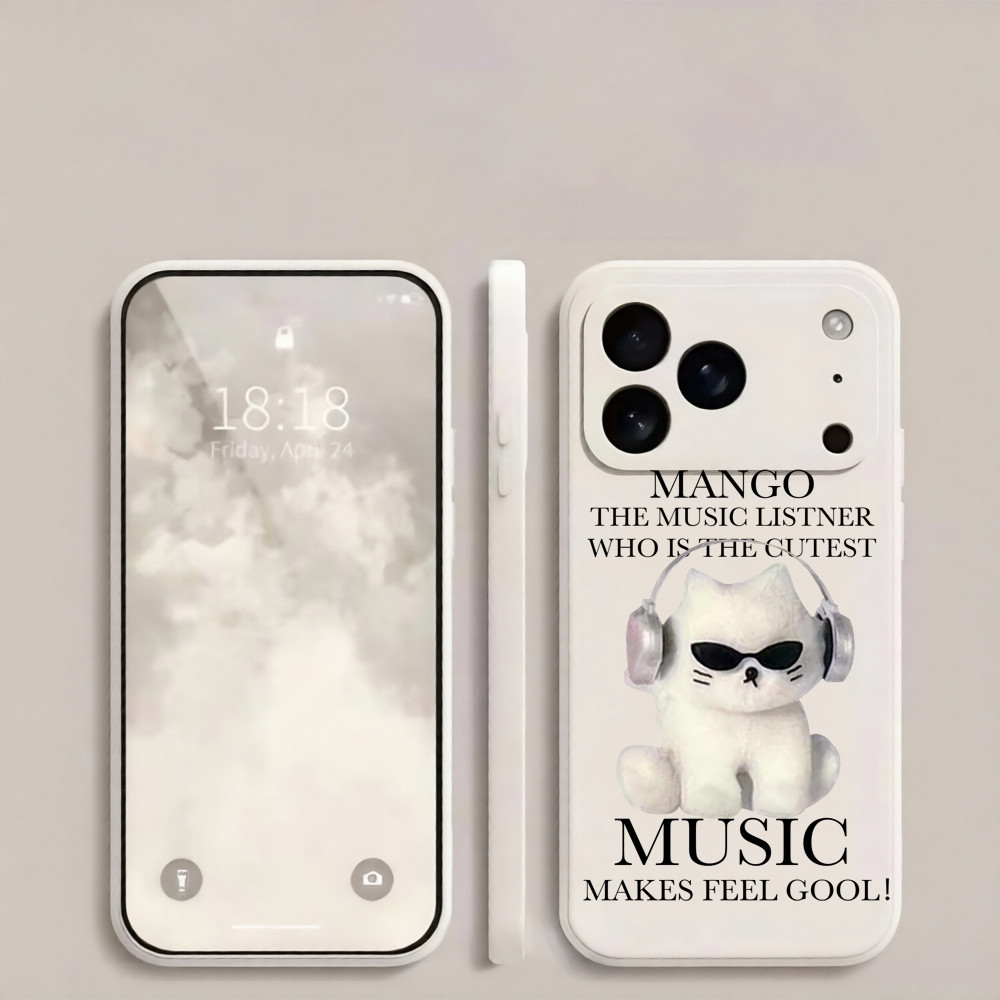 Insสไตล์ชุดหูฟังแมวเคสโทรศัพท์เหมาะสําหรับXiaomi 17U 17TPro 17T 15U 15 14U 14Pro 13Pro 12Pro 12 11U 
