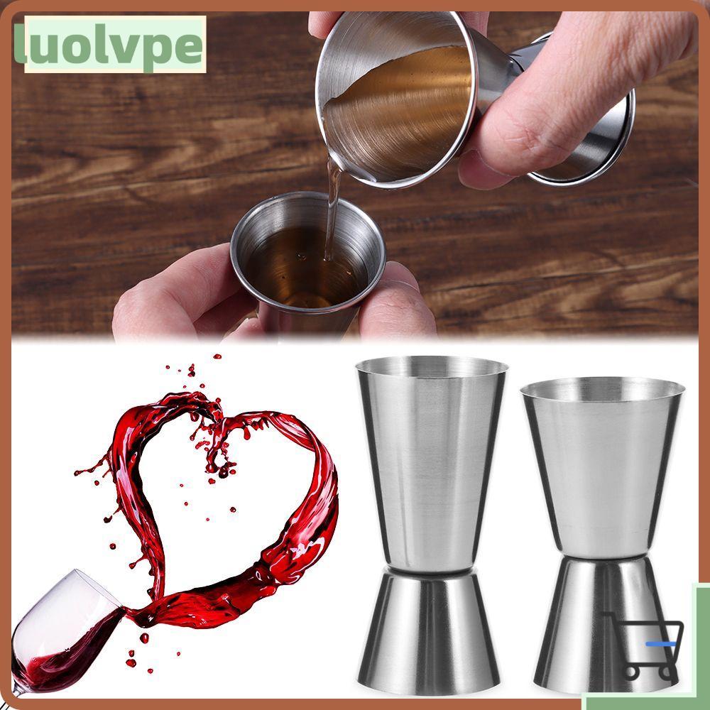 LUOLVUO วัด Jigger Home & Living Barware แก้วค็อกเทลดื่ม