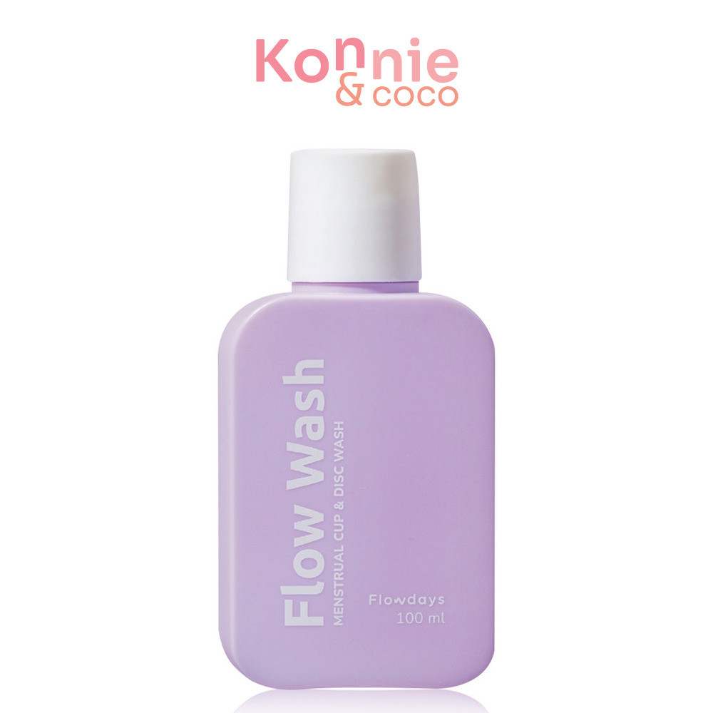 FlowDays Flow Wash 100ml โฟลว์เดย์ ผลิตภัณฑ์ทำความสะอาดถ้วยอนามัย.