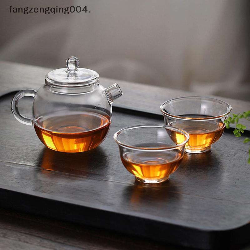 F4TH 150ml/5oz Mini กาน้ําชาแก้วใส Borosilicate สูงสําหรับเครื่องดื่มร้อนกาน้ําชาสําหรับหนึ่งคนใช้ K