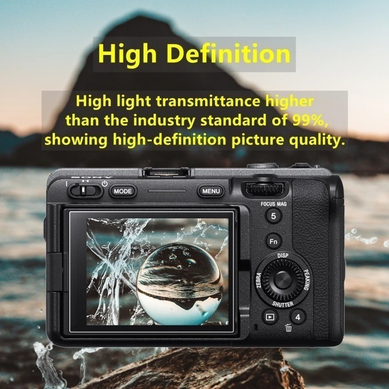 1-3PCS 9H HD กระจกนิรภัยสําหรับ Casio EX-FR100L EX-FR110H EX-FR200 Z550 ZS27 ZS28 ZS29 FR100L FR110H