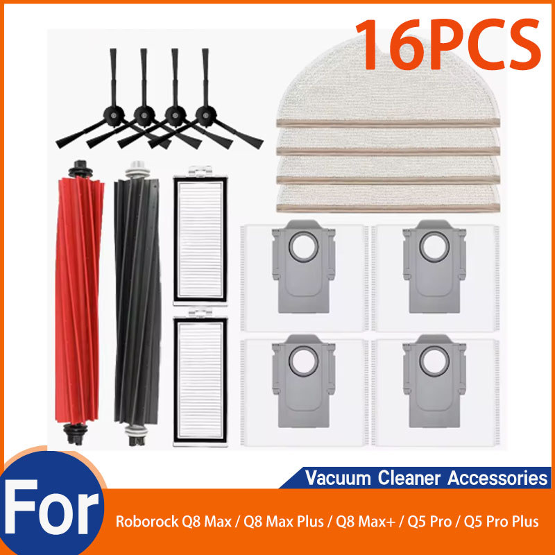 สําหรับ Roborock Q8 Max / Q8 Max Plus / Q8 Max+ / Q5 Pro / Q5 Pro Plus อะไหล่อุปกรณ์เสริม (ชิ้นส่วนแ