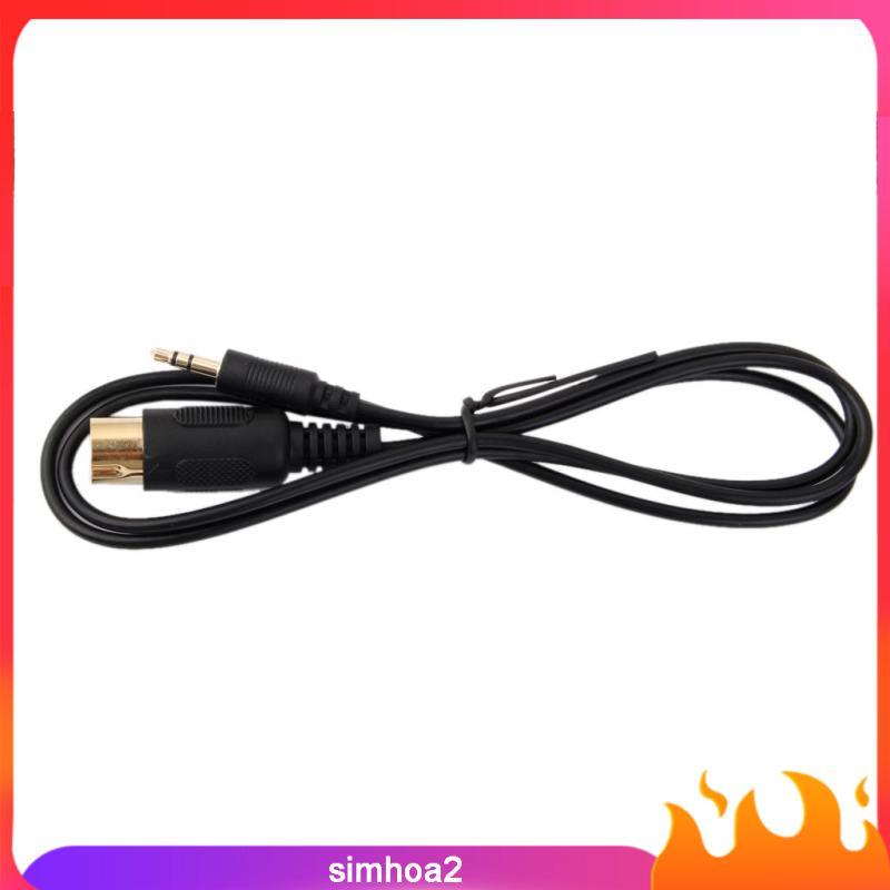 [Simhoa2] Kenwood Car Stereo Radio CD Changer Port 3.5 มม. สําหรับ Aux Audio Adapter Cable
