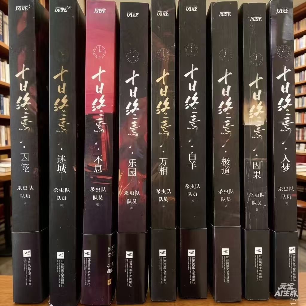 Ten Days Ending Full Set123456789Dream Cause นักโทษที่มีประสิทธิภาพ Lost City Endless Paradise หนังส