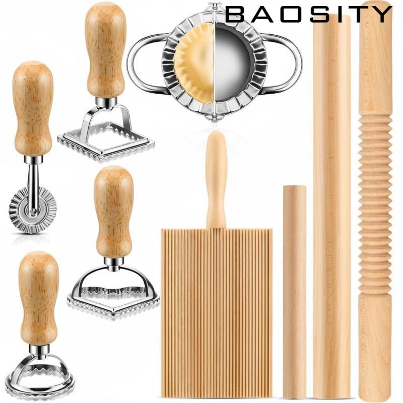 [Baosity] Ravioli Stamp Set รูปทรงมัลติฟังก์ชั่น ทนต่อการรั่วสําหรับงานปาร์ตี้อาหารค่ํา