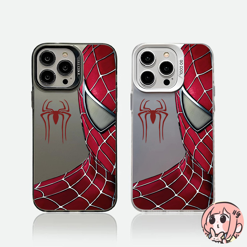 เคสอะคริลิค ลายแมงมุม สไตล์เท่ OPPO Reno 16 13F 15F 11F 14 15 11 8T 10 4F 5F 5 6 7Z 8Z 12 12F Reno 13 15 Pro