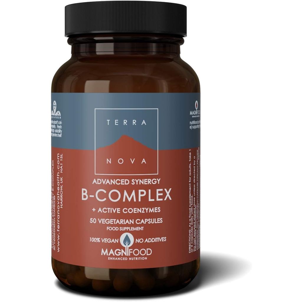 Terranova Advanced Synergy B-Complex 50s(บรรจุภัณฑ์อาจวารี)