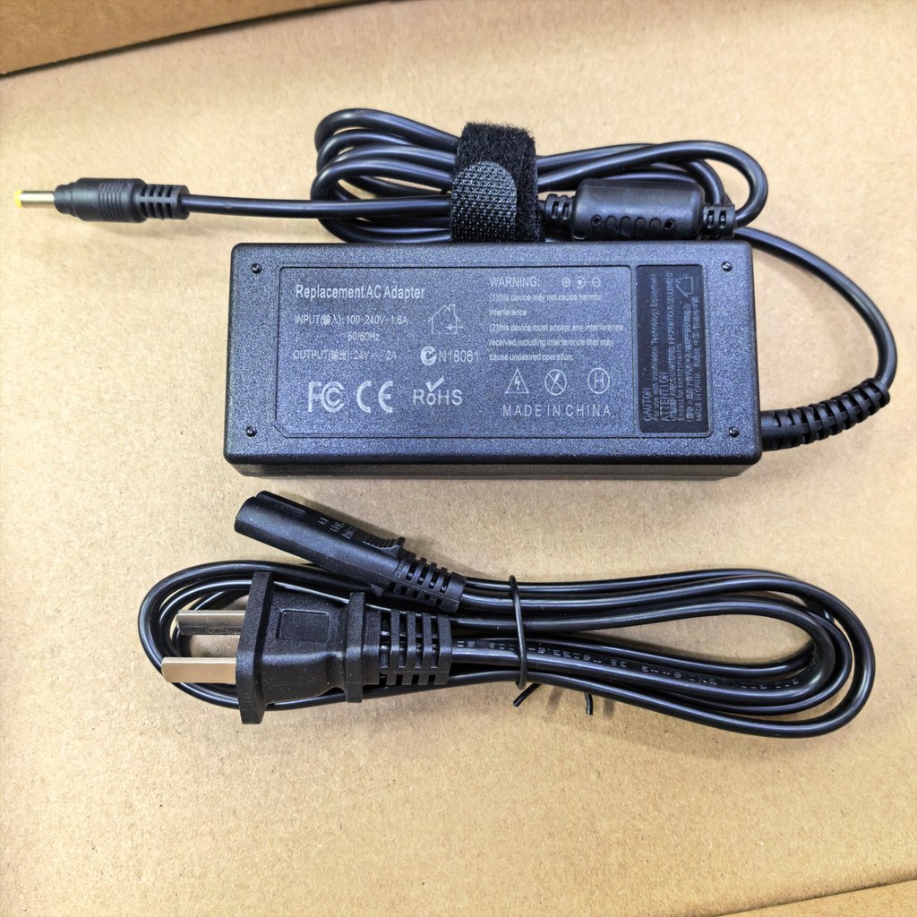 เหมาะสําหรับเครื่องพิมพ์ความร้อน Deli 24V2A P48A240200  อะแดปเตอร์แปลงไฟ DL888 720C