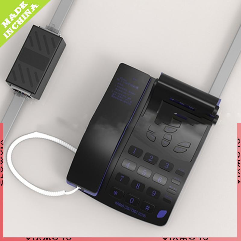 GLO RJ-11 สายโทรศัพท์ Coupler Connector ซ็อกเก็ตอะแดปเตอร์ 6P6C 6P4C 6P2C Coupler