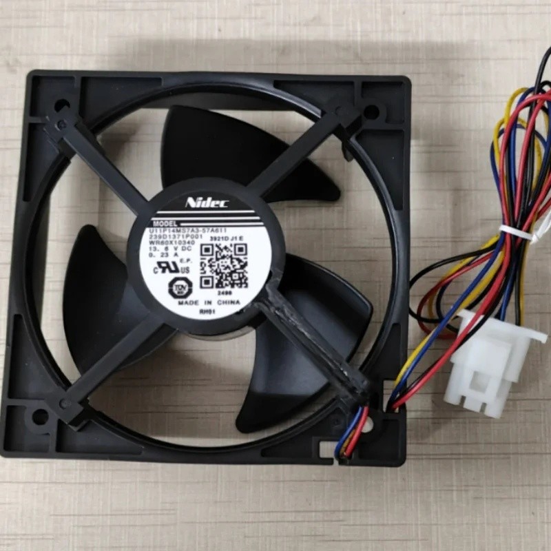 Ly U11P14MS7A3-57A611 พัดลมระเหย WR60X10340 พัดลมตู้เย็น 13.6v0.23A