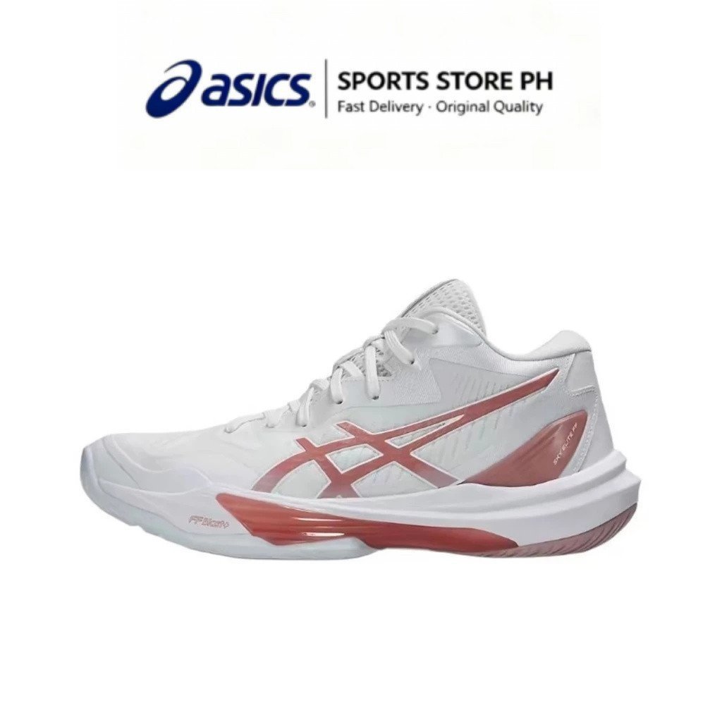 ASICS MT 3 Mid Cut Volleyball Shoes Training Shoes Unisex สีขาว