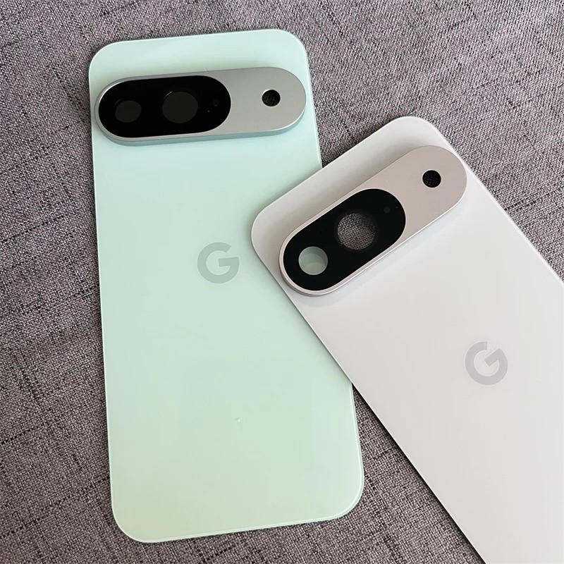 เปลี่ยนกระจกด้านหลังสําหรับ Google Pixel 9 Pixel9 G2YBB ฝาครอบแบตเตอรี่ด้านหลังแผงที่อยู่อาศัยด้านหล