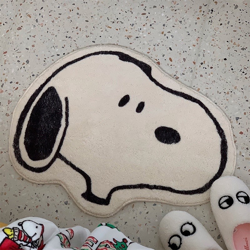 Thick Washed Lamb Velvet Carpet Personality Creative Non-slip Bathroom Floor Mat Bedroom Floor Mat
