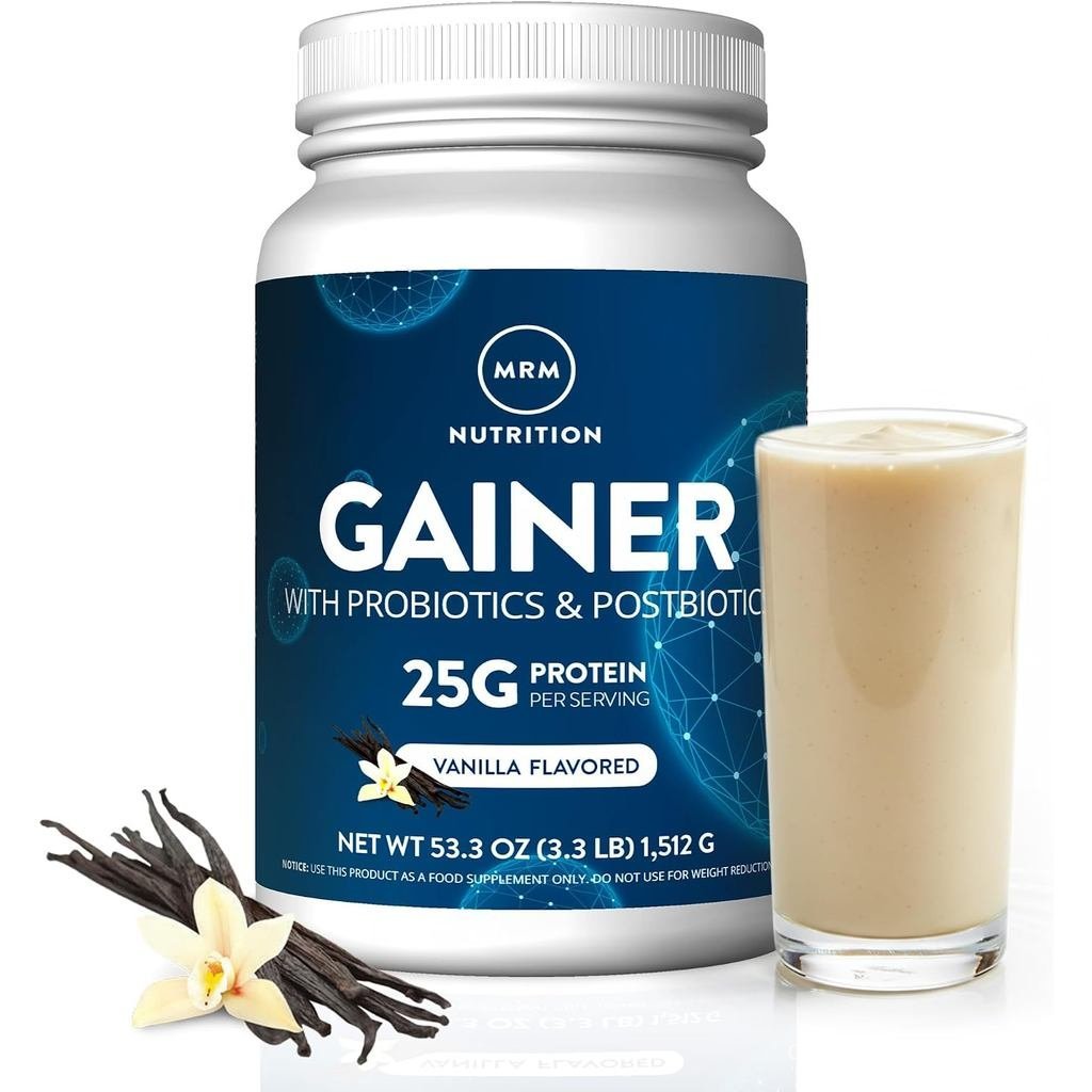 MRM Nutrition Gainer Protein with Probiotics & Postbiotics - 18 เสิร์ฟ