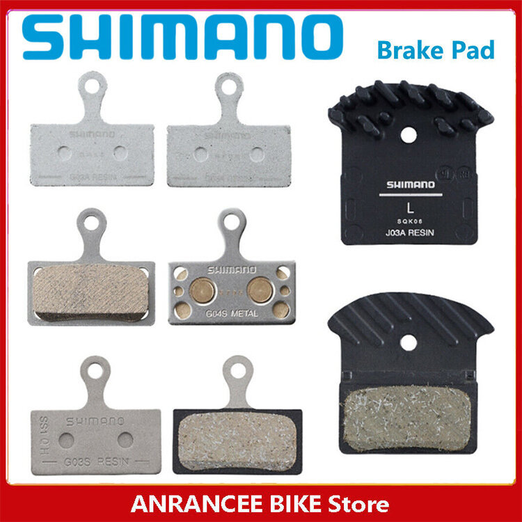 SHIMANO ผ้าเบรค J05A J04C D02S D03S H03A K05S L05A N03A N04C L04C K05TI L03A H03C อะไหล่เรซิ่นแผ่นโล