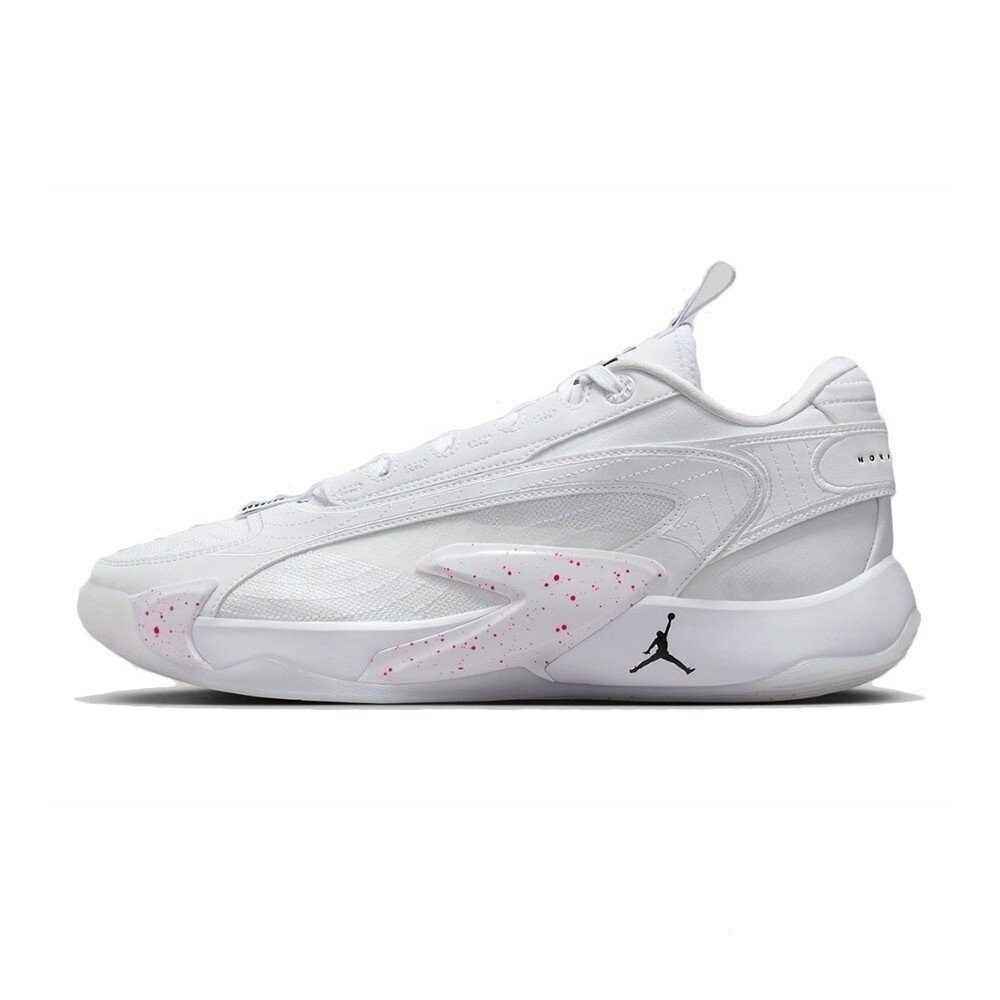 รองเท้าบาสเก็ตบอล Fashion Air Luka 2 All White Splash I
