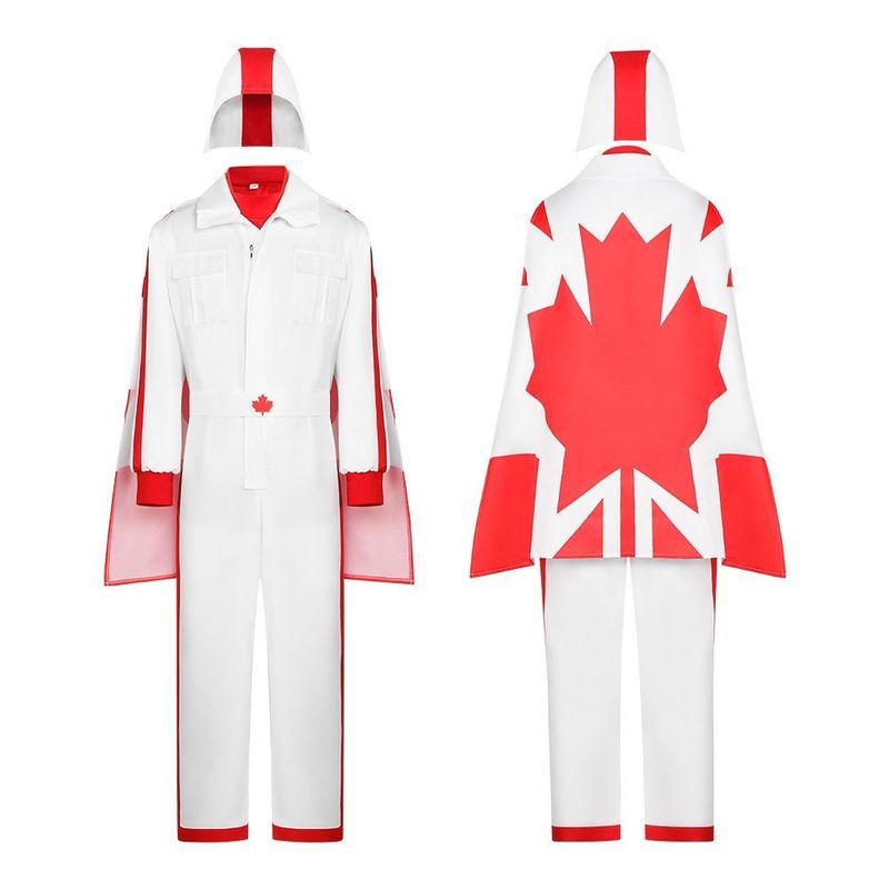 Toy Story Dapper Duke คอสเพลย์อะนิเมะเครื่องแต่งกายฮาโลวีนการแสดงบนเวทีชุดแข่ง jumpsuit