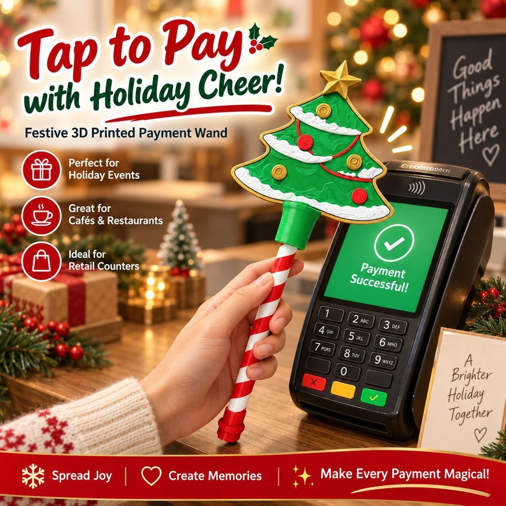 บัตรเครดิต Alipay Wand Tap to Pay Magic Wand Non-Contact Wand Alipay Wand